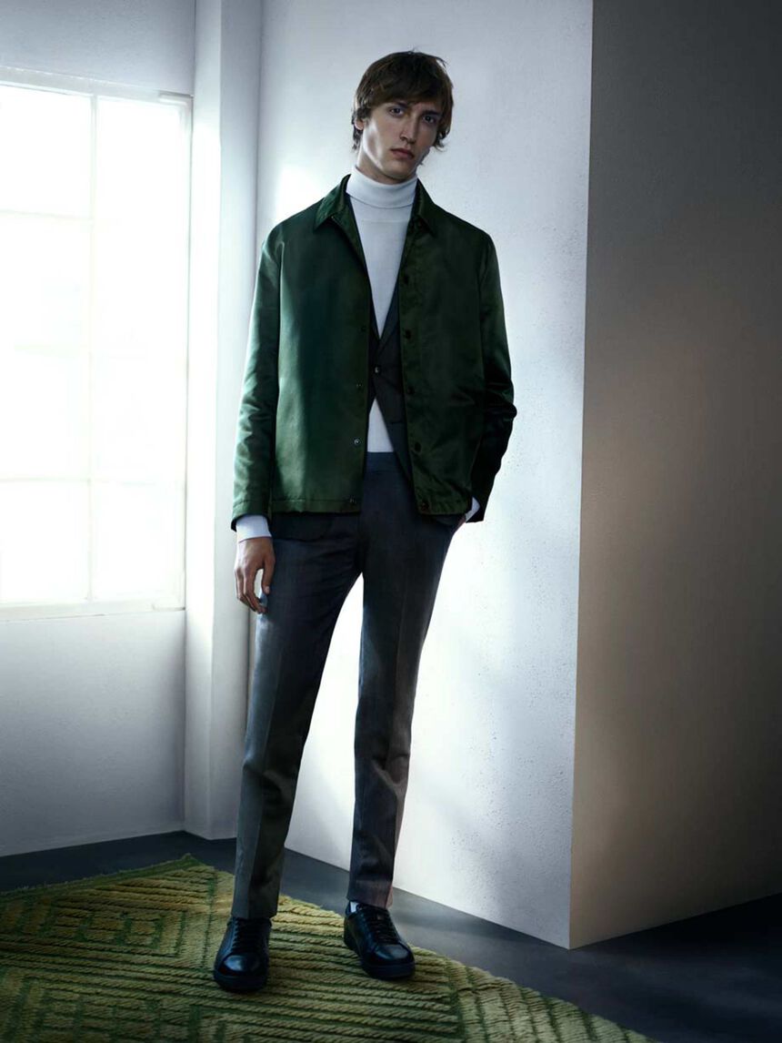 Oceana jacket in Silver Pine from Tiger of Sweden Oceana jacket in Silver Pine from Tiger of Sweden