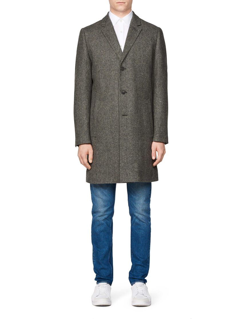 DEMPSEY 18 COAT in Espresso from Tiger of Sweden DEMPSEY 18 COAT in Espresso from Tiger of Sweden