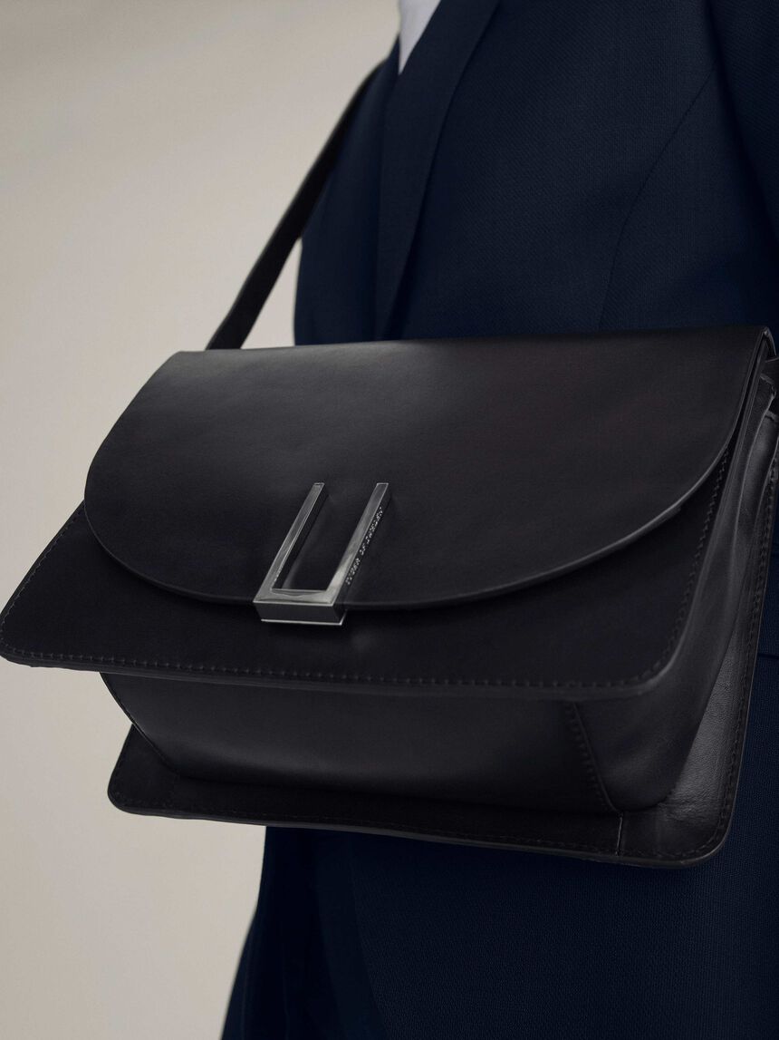 Marcel Shoulder Bag in Black from Tiger of Sweden Marcel Shoulder Bag in Black from Tiger of Sweden