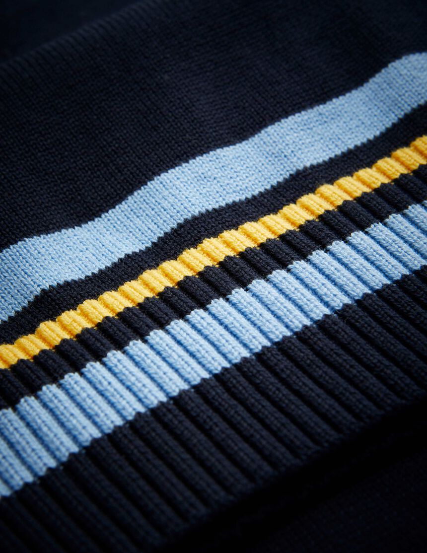 ARKADA PULLOVER in Light Ink from Tiger of Sweden ARKADA PULLOVER in Light Ink from Tiger of Sweden