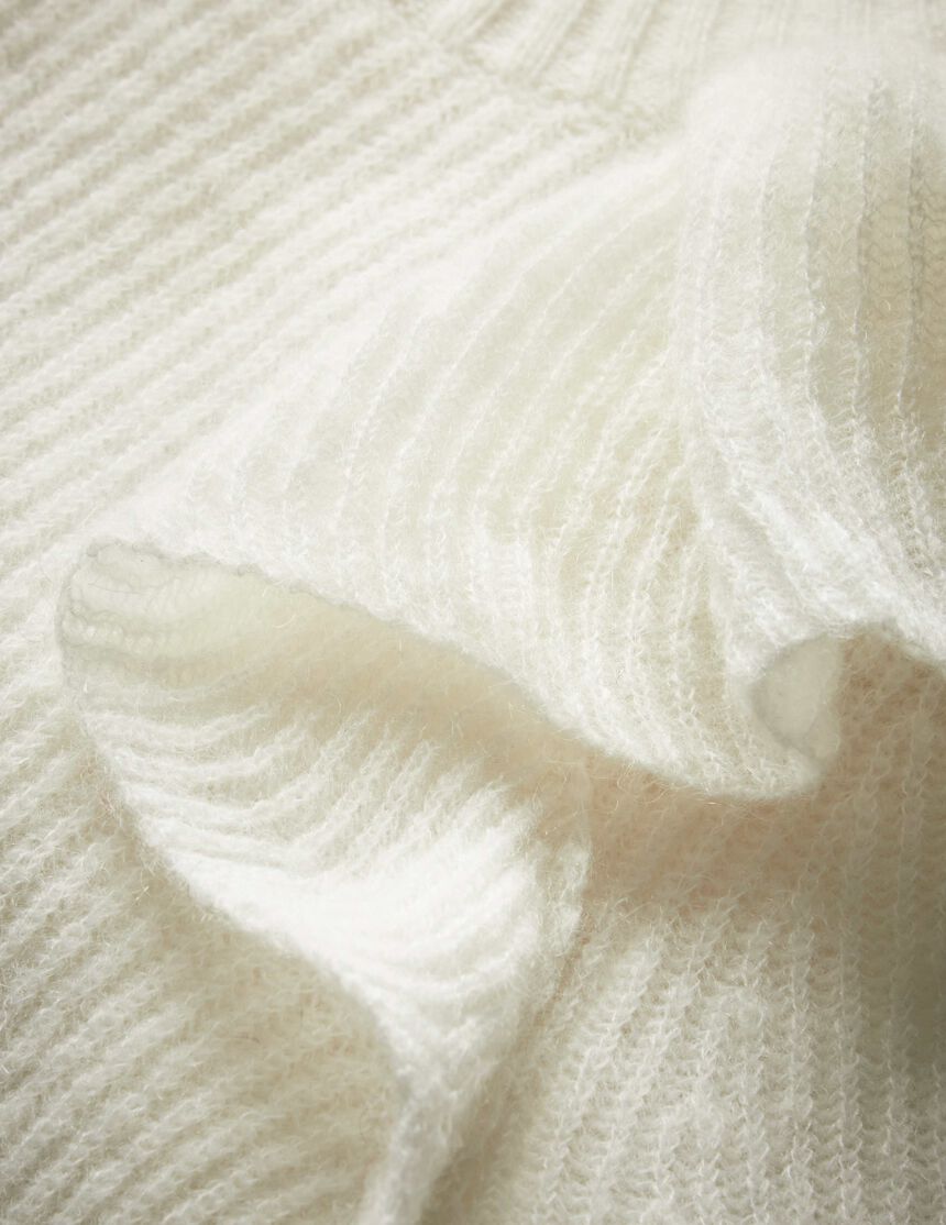 ARLON PULLOVER in Star White from Tiger of Sweden ARLON PULLOVER in Star White from Tiger of Sweden