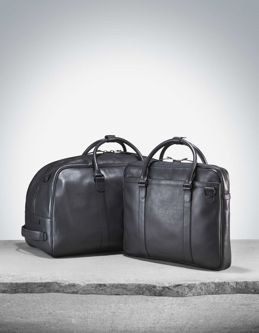 MARQUET BRIEFCASE in Fall Concrete from Tiger of Sweden MARQUET BRIEFCASE in Fall Concrete from Tiger of Sweden
