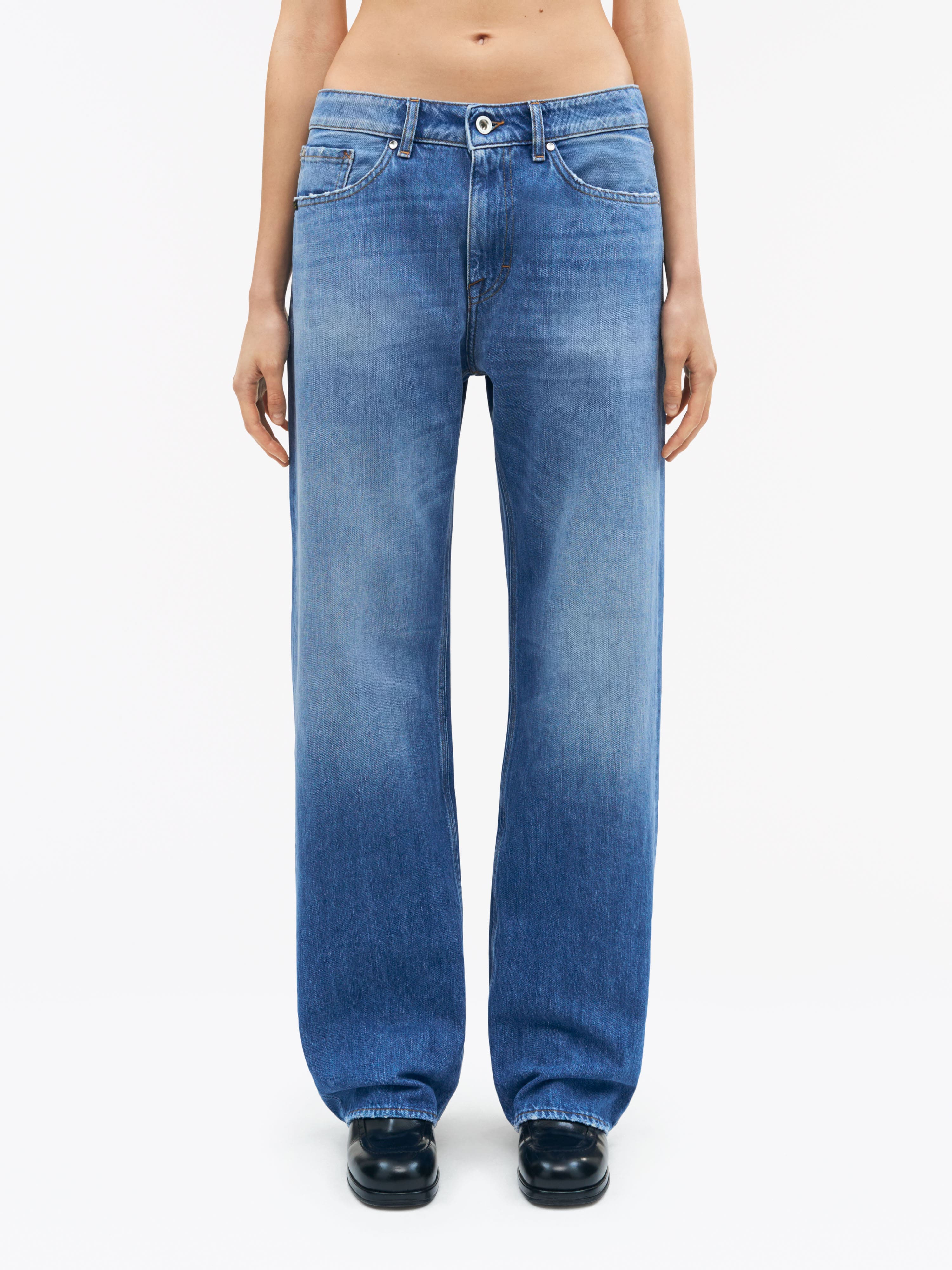 Shop Tiger Of Sweden Letty Jeans In Light Blue